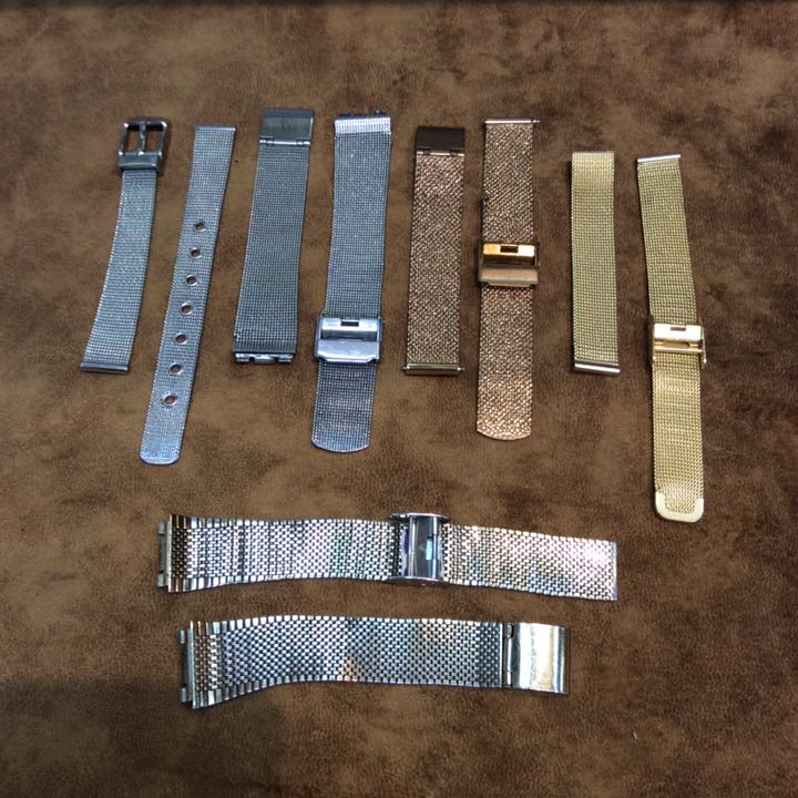 Bulk Watches 10-PIECE Analog Quartz Women バルク時計 メッシュ ベルト 10点セット ジャンク A25