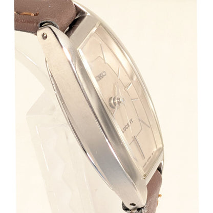 Seiko Lucent 4N21-5360 Analog Quartz Women Battery & Band Replaced Working Items-06