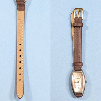 Seiko Lucent 4N21-5360 Analog Quartz Women Battery & Band Replaced Working Items-06