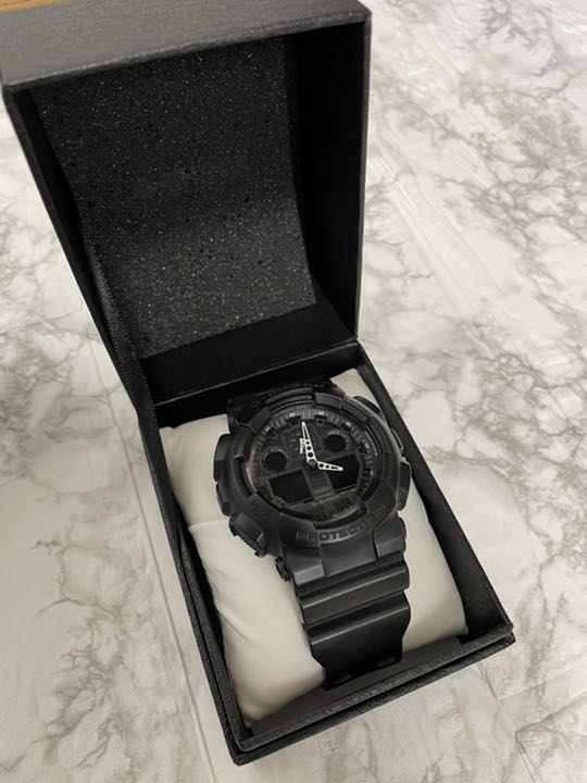 G-Shock GA GA-100 Digital-Analog Quartz Men -100