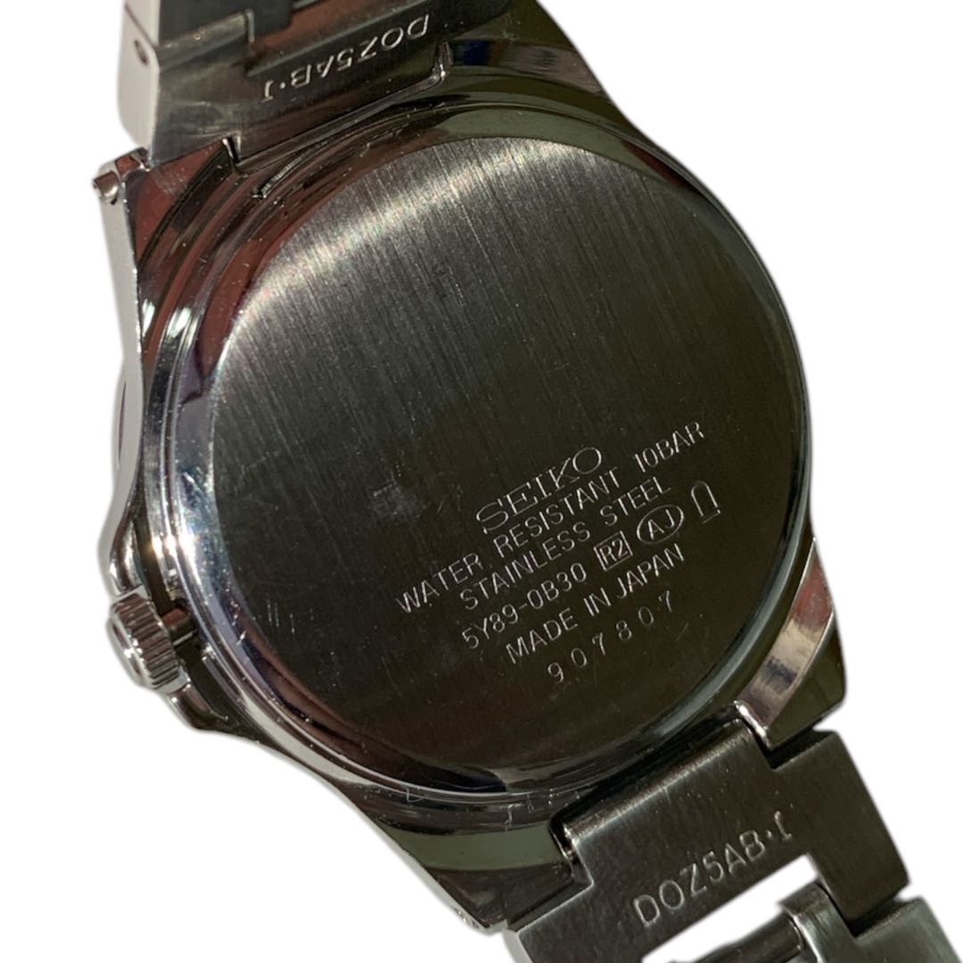 Seiko lk/lukia 5Y89-0B30 Analog Quartz Women Lukia Watch Operation Confirmed