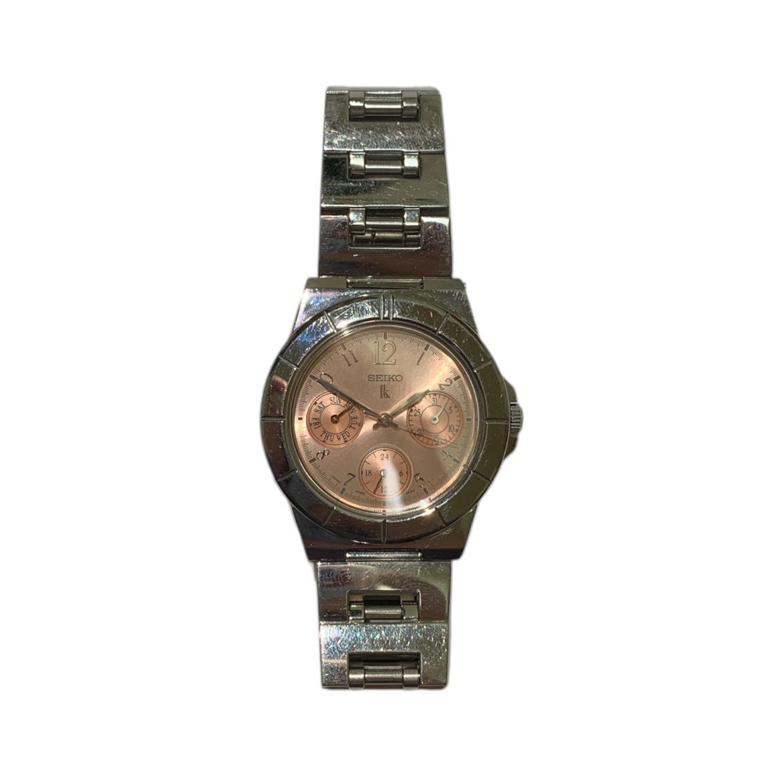 Seiko lk/lukia 5Y89-0B30 Analog Quartz Women Lukia Watch Operation Confirmed