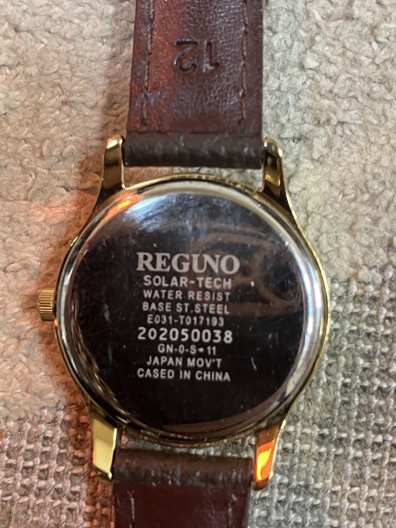 Citizen Reguno Analog Solar Women