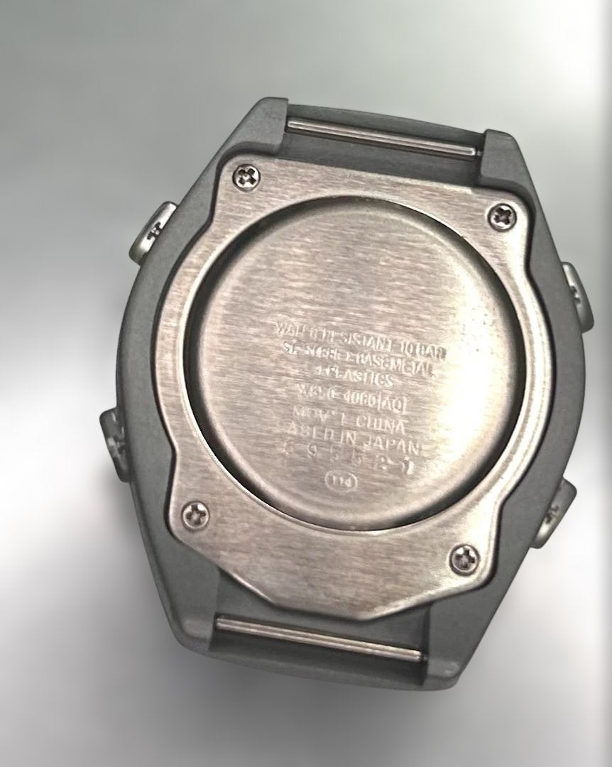 Seiko Alba Digital Quartz Men Watch Made In Japan Case