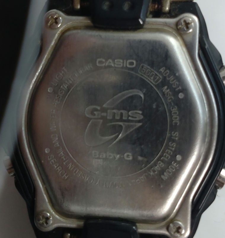 G-Shock Baby-G G-ms MSG-300C Digital-Analog Quartz Women