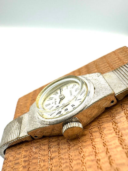 Seiko Dress 1120-7000 Analog Mechanical (Manual) Women Hi-Beat Vintage Wgp Manual Junk Ladies Watch Japan