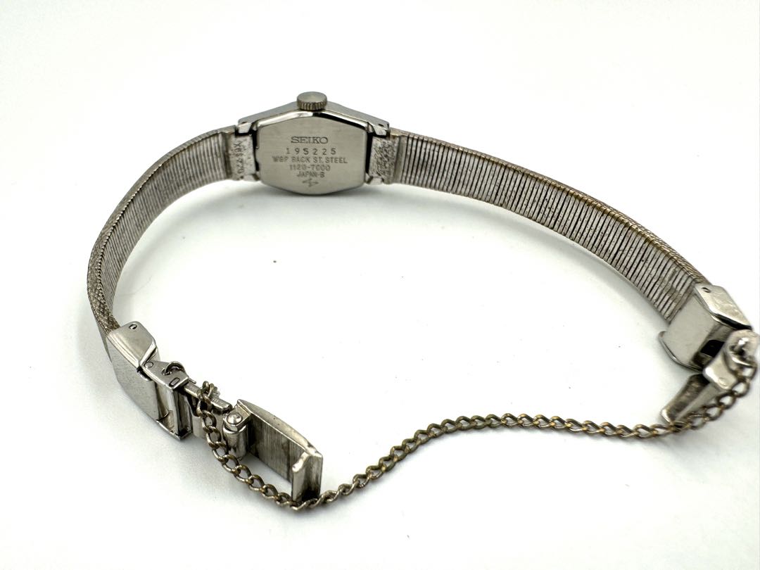 Seiko Dress 1120-7000 Analog Mechanical (Manual) Women Hi-Beat Vintage Wgp Manual Junk Ladies Watch Japan
