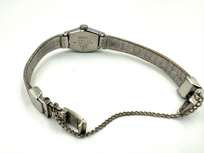 Seiko Dress 1120-7000 Analog Mechanical (Manual) Women Hi-Beat Vintage Wgp Manual Junk Ladies Watch Japan