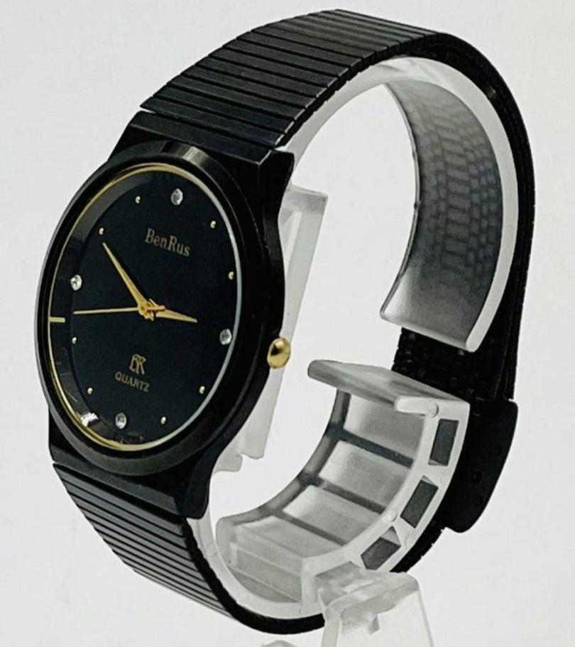 Benrus BR-006M Analog Quartz Women 3-Hand Watch For Parts