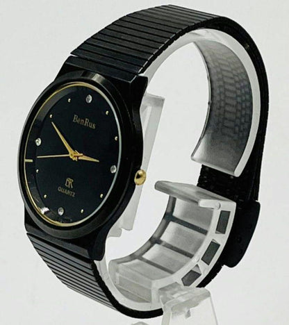 Benrus BR-006M Analog Quartz Women 3-Hand Watch For Parts