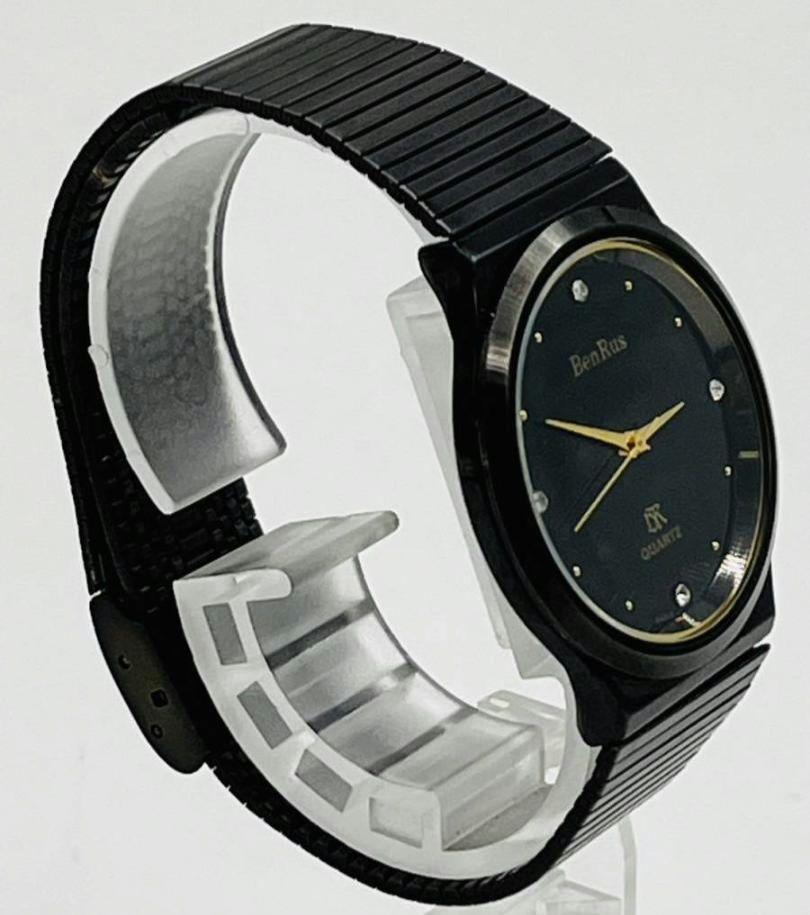 Benrus BR-006M Analog Quartz Women 3-Hand Watch For Parts