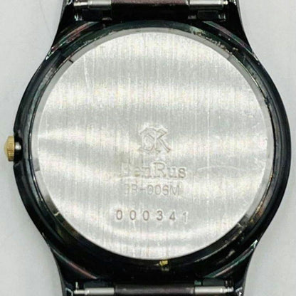 Benrus BR-006M Analog Quartz Women 3-Hand Watch For Parts