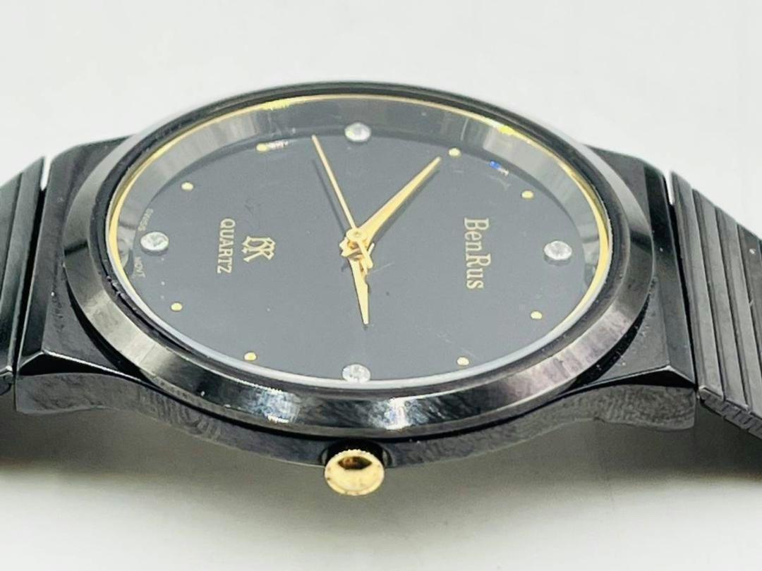 Benrus BR-006M Analog Quartz Women 3-Hand Watch For Parts