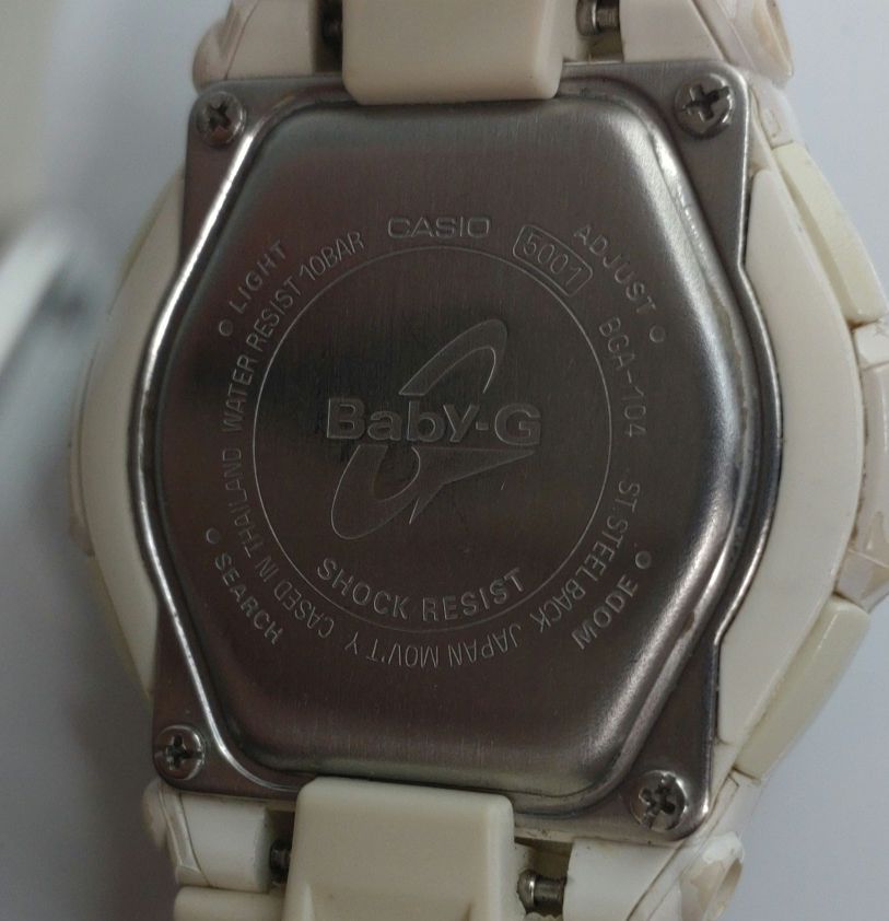G-Shock Baby-G BGA-104 Digital-Analog Quartz Women ジーショック Working Item Casio 5001