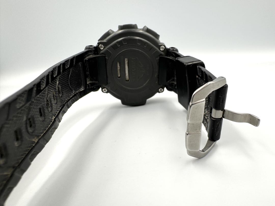 Casio Protrek Digital Quartz Men Wristwatch 52Mm Black - For Parts Or Repair
