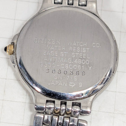 Analog Quartz Women Citizen Exceed レディース 電池交換済み可動品p-19