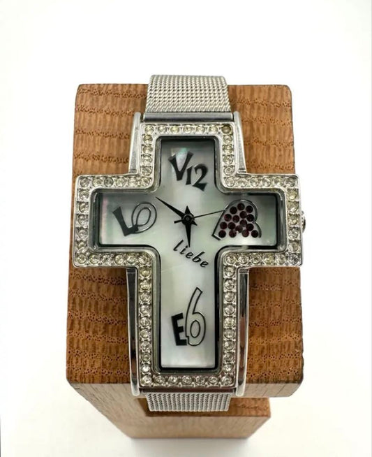 Abiste Liebe Analog Quartz Women Watch Cross