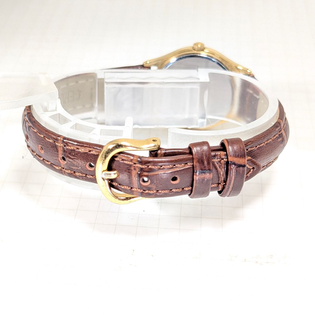 Seiko Spirit Analog Quartz Women Battery & Band Replaced Working Item