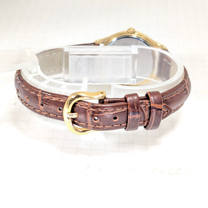Seiko Spirit Analog Quartz Women Battery & Band Replaced Working Item