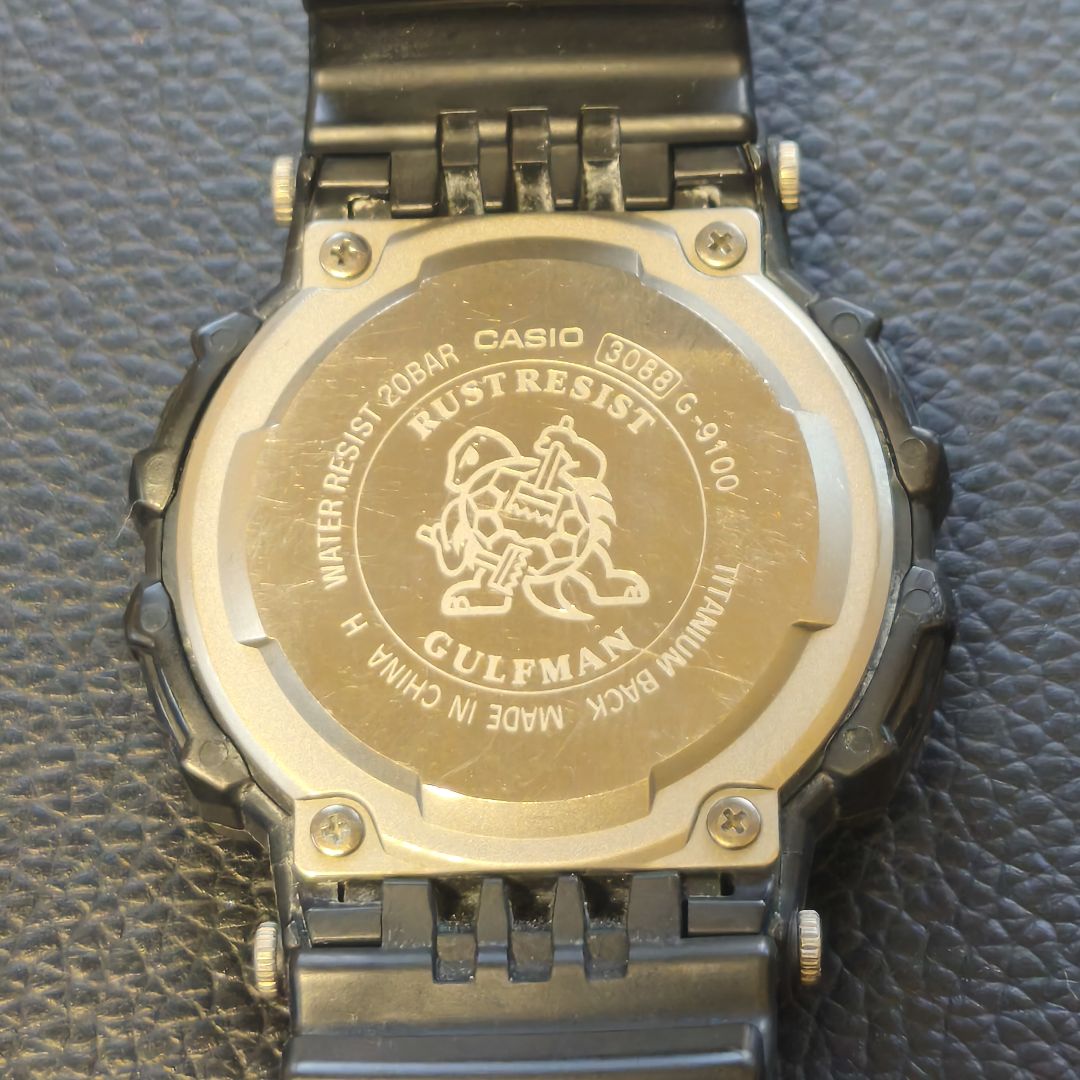 G-shock Gulfman G-9100 Digital Quartz Men ジーショック Casio ガルフマン 防錆モデル Working Item