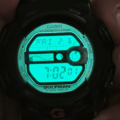 G-shock Gulfman G-9100 Digital Quartz Men ジーショック Casio ガルフマン 防錆モデル Working Item