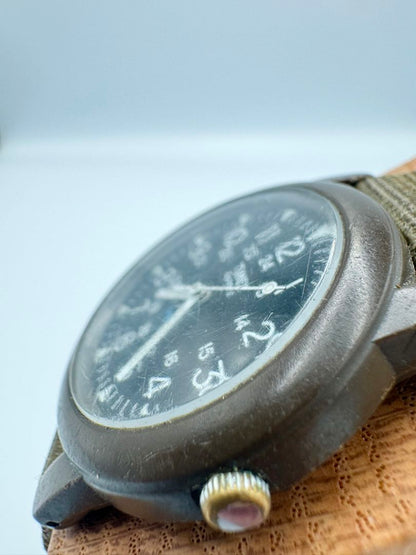 TIMEX Quartz Watch Camper Military