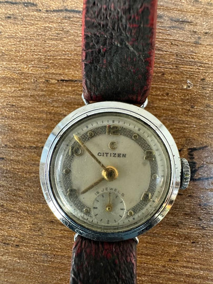 Citizen Analog Mechanical (Manual) Women 15 Jewelsmanual Winding Watch(F139) [For Parts / Junk]