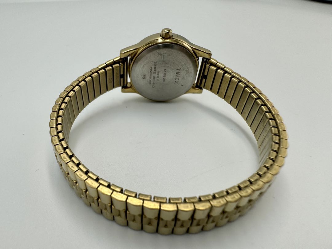 TIMEX Quartz Watch Gold Tone Excellent Condition