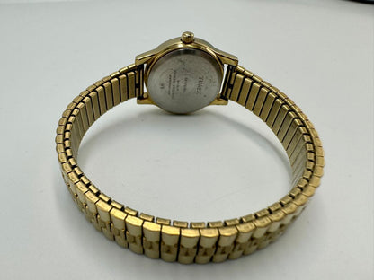 TIMEX Quartz Watch Gold Tone Excellent Condition