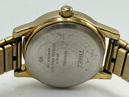 TIMEX Quartz Watch Gold Tone Excellent Condition