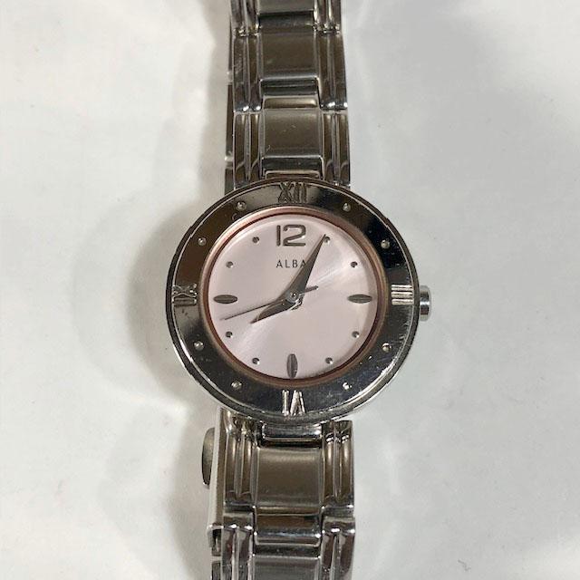 Seiko Alba 1NO1-OJS4 Analog Quartz Women Ultra Beautiful Item 1No1 Pink Dial Working Item