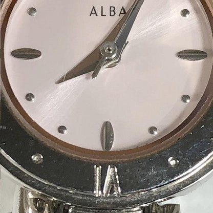 Seiko Alba 1NO1-OJS4 Analog Quartz Women Ultra Beautiful Item 1No1 Pink Dial Working Item
