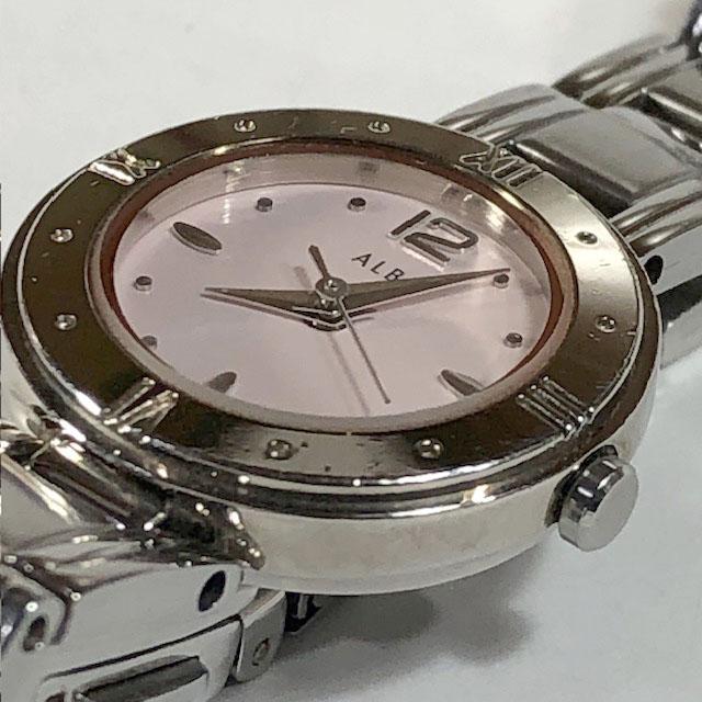 Seiko Alba 1NO1-OJS4 Analog Quartz Women Ultra Beautiful Item 1No1 Pink Dial Working Item