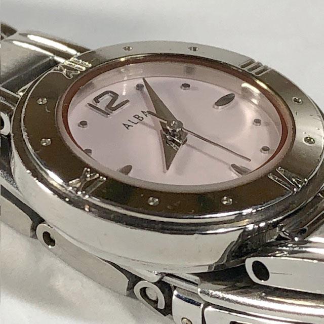 Seiko Alba 1NO1-OJS4 Analog Quartz Women Ultra Beautiful Item 1No1 Pink Dial Working Item