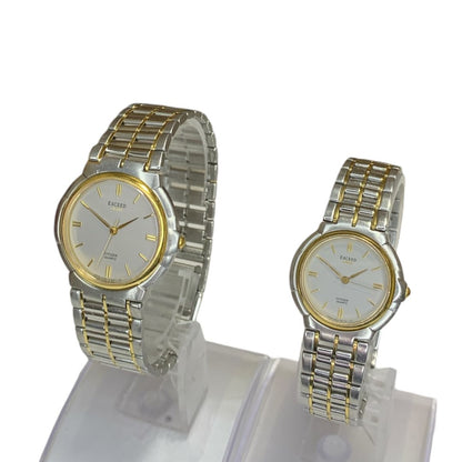 Citizen EXCEED Analog Quartz Men ペアウォッチ 2本セット 動作確認済み