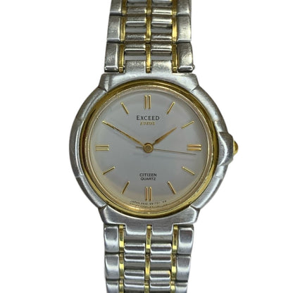 Citizen EXCEED Analog Quartz Men ペアウォッチ 2本セット 動作確認済み