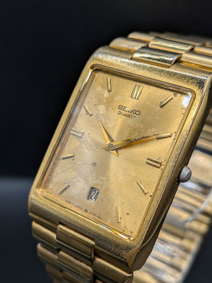 Seiko Galaxy 5Y39-5150 Analog Quartz Men Precious Galaxy Battery & Gasket Replaced