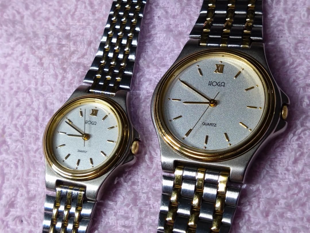 HOGA HR-41 Analog Quartz Women ホガ 稼働中 ペアウォッチ Hr42