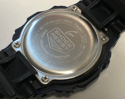G-Shock 5600 DW-5600JP-2JR Digital Quartz Men Dw-Jp-2Jr ジーショック 限定 Dw- ブラック ブルー Tokyo バイカラー
