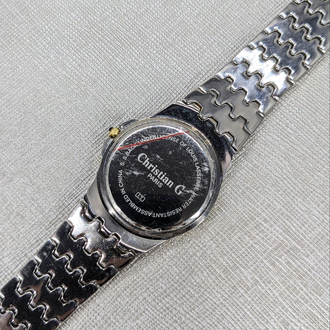 Christian G Paris Analog Quartz Men