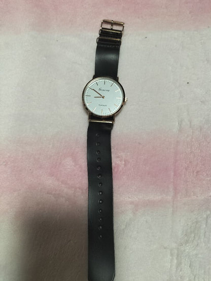Geneva Platinum Analog Quartz Women