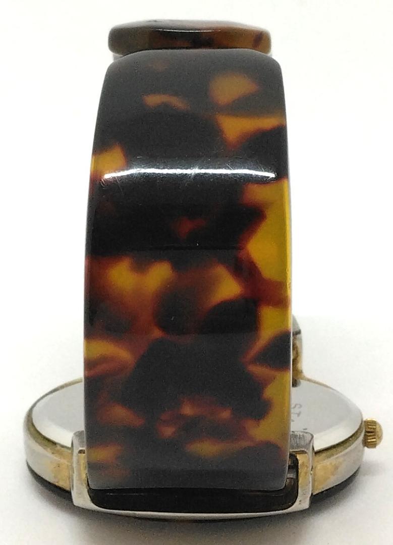 Abiste Analog Quartz Women アビステ Watch バングル べっこう調 中古品