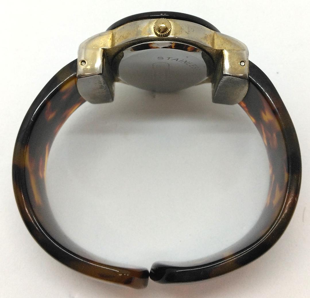 Abiste Analog Quartz Women アビステ Watch バングル べっこう調 中古品