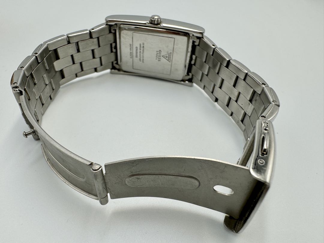 Guess Analog Quartz Men Steel Watch