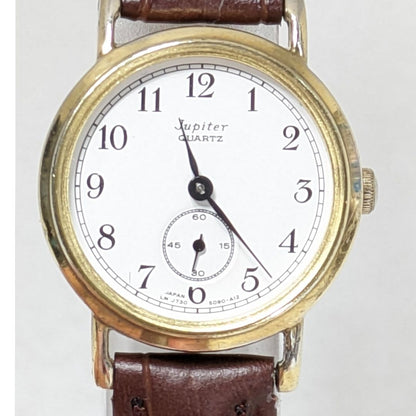 Orient Jupyter Small Second LM J730 5080-A12 Analog Quartz Women Ladies Wristwatch - Battery Replaced