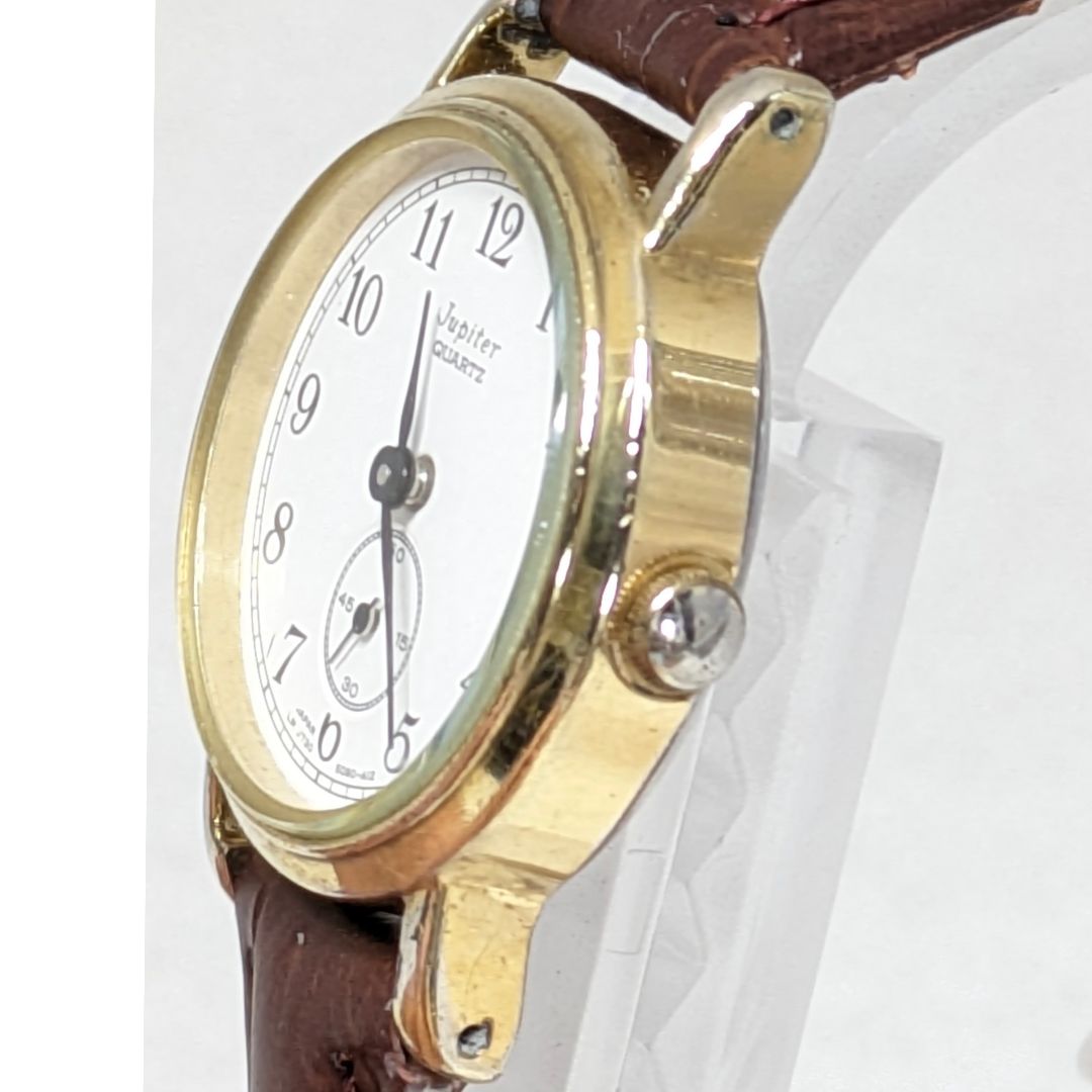 Orient Jupyter Small Second LM J730 5080-A12 Analog Quartz Women Ladies Wristwatch - Battery Replaced