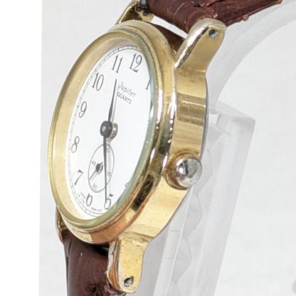 Orient Jupyter Small Second LM J730 5080-A12 Analog Quartz Women Ladies Wristwatch - Battery Replaced