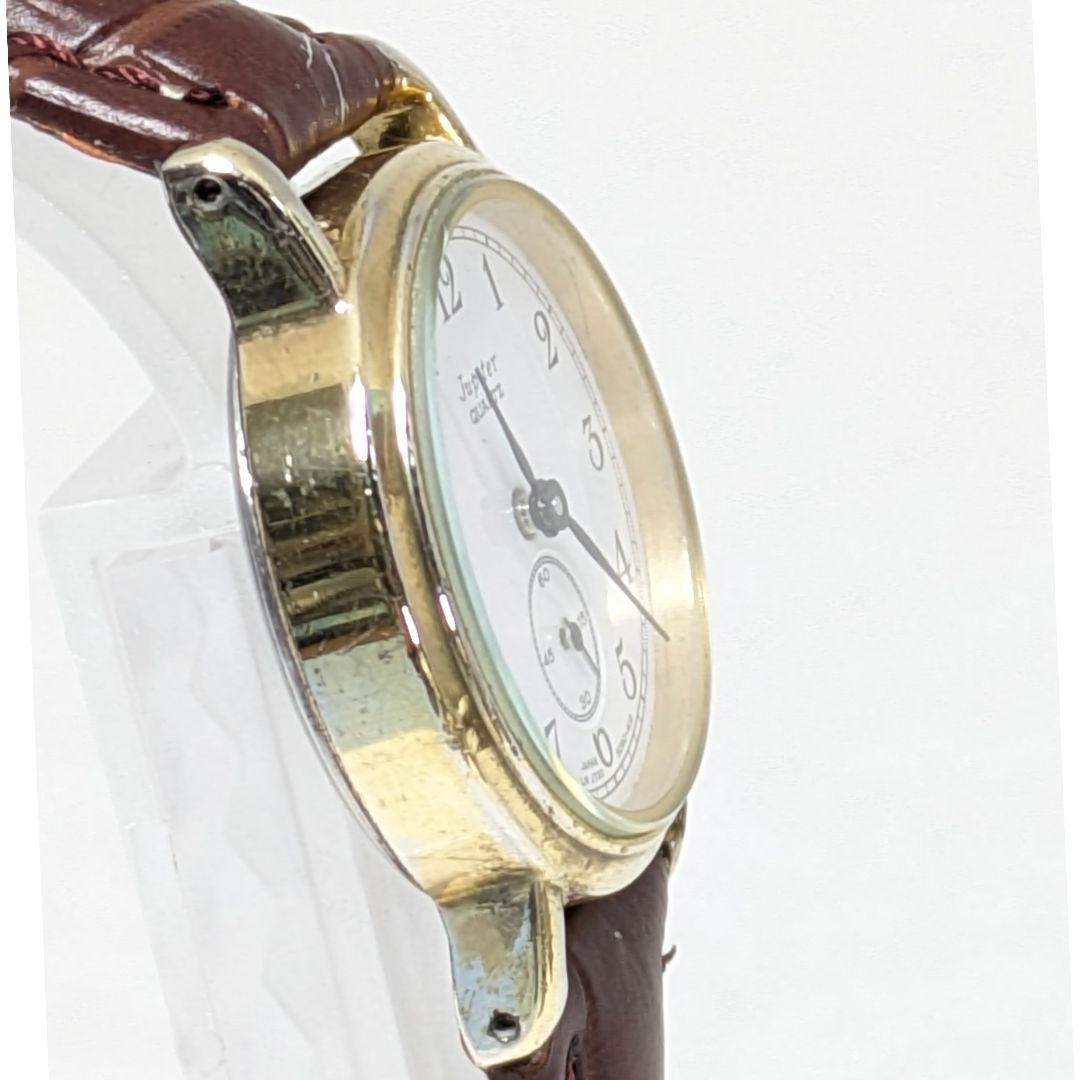 Orient Jupyter Small Second LM J730 5080-A12 Analog Quartz Women Ladies Wristwatch - Battery Replaced