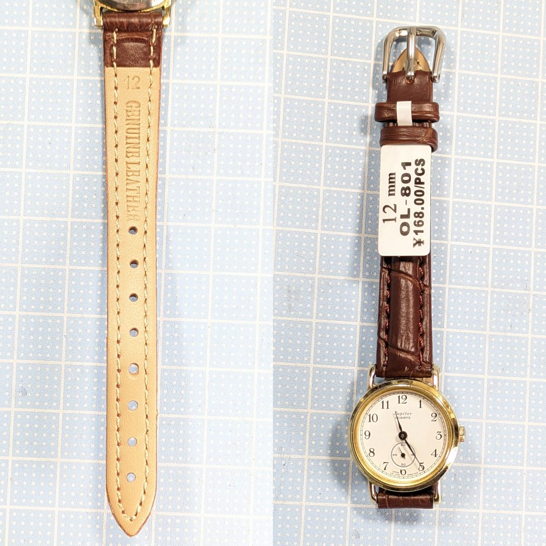 Orient Jupyter Small Second LM J730 5080-A12 Analog Quartz Women Ladies Wristwatch - Battery Replaced