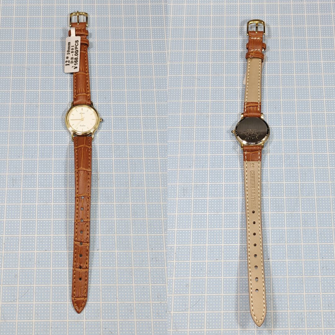 Seiko Exceline Analog Quartz Women Battery & Band Replaced Working Item